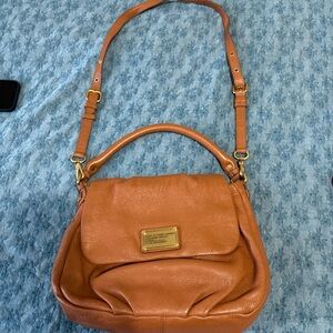 Marc by Marc Jacobs Saddle Flap Shoulder Bag in Cognac